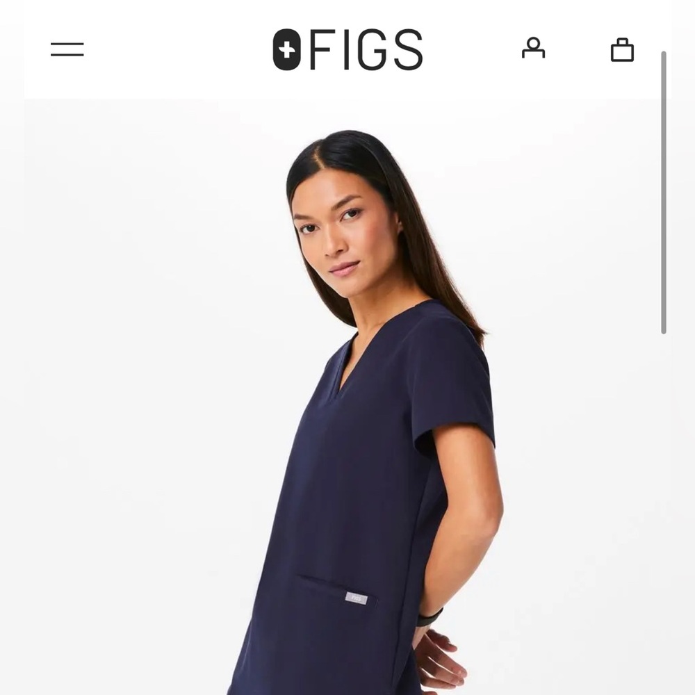 Figs scrub SET size small top and size small bottom